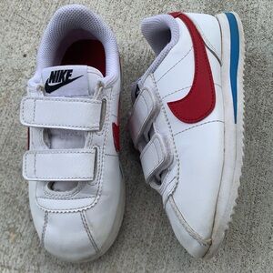 Kids Nike Cortez Varsity Red/White/Blue. Kids US size 11c.